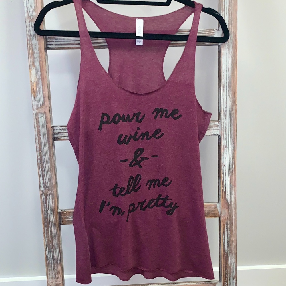 Graphic Racerback Workout Tank